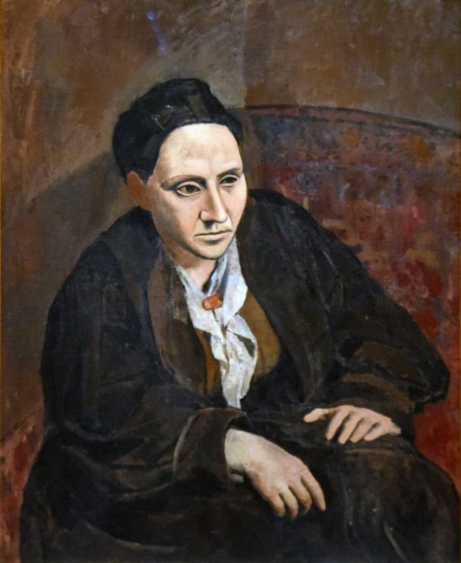 Pablo Picasso 1905-6 Gertrude Stein - New York Metropolitan Museum Of Art